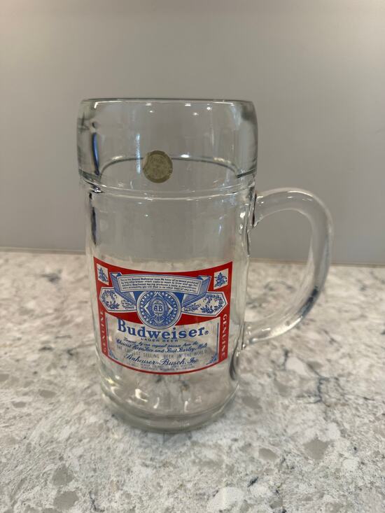 Budweiser Other - New Budweiser Giant Beer Mug Glass with Logo JL
